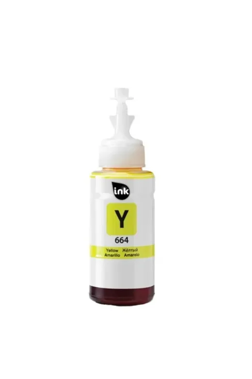 Afila Epson Muadil El-664, T6644 - 6734 Sari Şişeli Mürekkep (70 Ml)