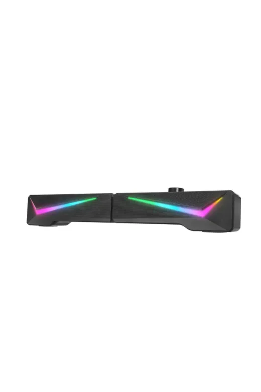 Afila Md-S157 2.0 5Wx2Ch Rgb Ledli Oyuncu Siyah Usb Sound Bar Speaker Hoparlör