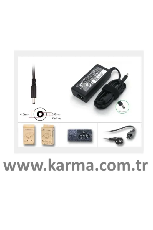 Afila NA-KR60907-2025-Afila.109 Dell Latitude P129G003 Notebook Adaptörü, Şarj Aleti Cihazı 65W