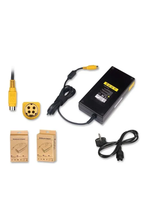 Afila NA-KR61001..-x.y2912 Toshiba Qosmio X200 X205 X300 180W 4 Pin Notebook Adaptörü, Şarj Cihazı Uyumlu