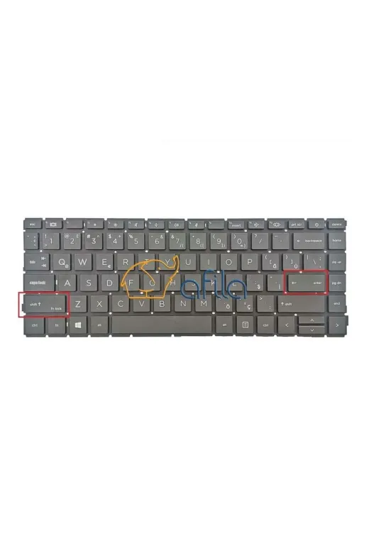 Afila NB-KL1089SE..-x.1Z499 Hp Probook 445 G10 Notebook Klavyesi (Siyah Tr) - Küçük Enter