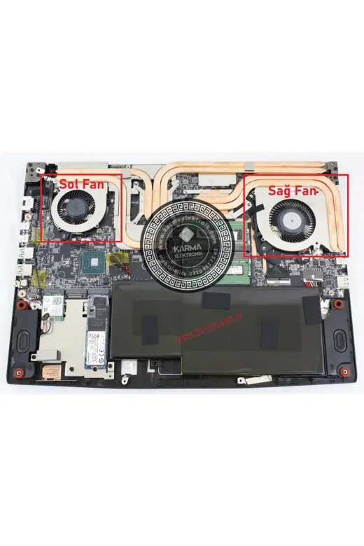 Afila NF-KR51177R-10171 Game Garaj Tracer 7T-144 Notebook Fanı / Ver.1 (Sağ Fan)