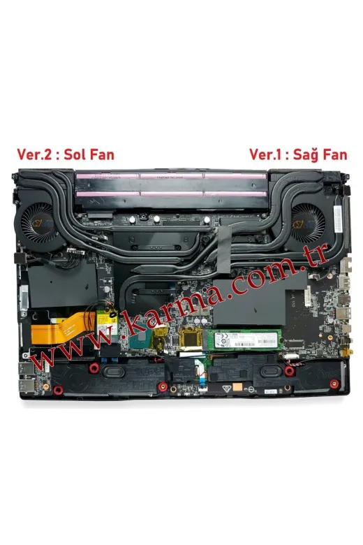 Afila NF-KR51178SET-0024 Msi Gl65 Leopard 10Sek-022 Notebook Cpu Ve Gpu Fanı Sağ Sol Set (Msi)