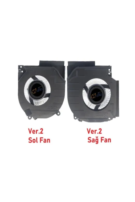 Afila NF-KR51227V2L..V203 Hp Victus Gaming 16-R1042Nt (9J244Ea) Notebook Fanı - Ver.2 - 12Volt (Sol Fan)