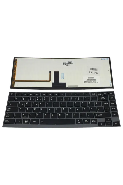 Afila NK-KR30116..-x.1Z9 Toshiba U925 Notebook Klavyesi - Siyah - Backlit Uyumlu
