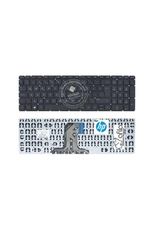 Afila NK-KR30124..-x.11zZ14 Hp 813974-001 V151802As1 Notebook Klavyesi - Siyah - Tr