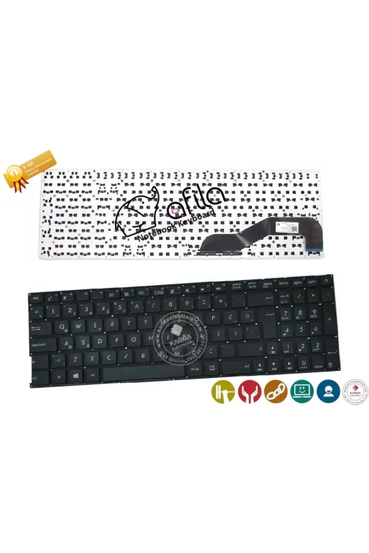 Afila NK-KR30145S Asus X540 X540L X540S Notebook Klavyesi - Siyah Tr / Kl0949