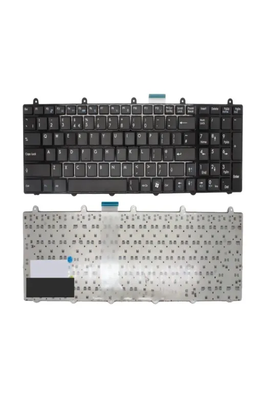 Afila NK-KR30184.X5 Msi Gt70 - 0Nc-098Tr, Gt60 2Qd-1207Tr Klavyesi (Siyah Tr) Msi Üstten Vidalı