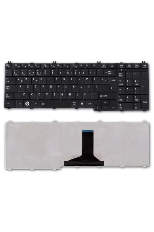 Afila NK-KR30202 İyikialıdn-KLVY1010 Toshiba Satellite C660, C660-1C3 Notebook Klavyesi - (Siyah Tr)