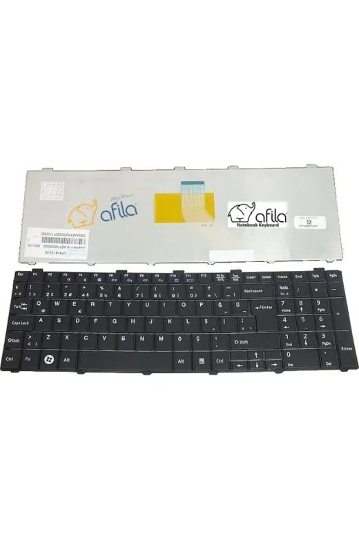 Afila NK-KR30213.X8 Cp603850-01, Mp-09R73Su-D85W Notebook Klavyesi - Siyah - Tr