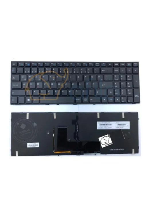 Afila NK-KR30341.,.,KL,13 Monster Tulpar T7 V3.4.2 Notebook Klavyesi - (Siyah Tr) Işıklı