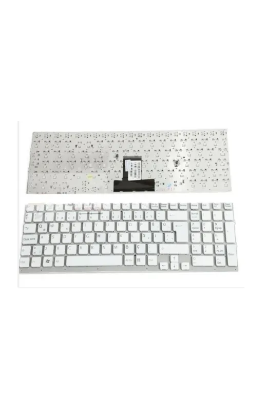 Afila NK-KR30377B.X53 Sony Vaio Vpceb3E4R Vpceb3E8E Vpceb3E9E Vpceb3F4E Beyaz Klavye Tr/ Çerçevesiz
