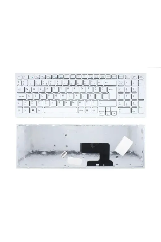 Afila NK-KR30469ÇB.X33 Sony Vpc-El16Fg/b, Vpc-El16Fj/w, Vpc-El17Fx Klavye (Beyaz Tr)