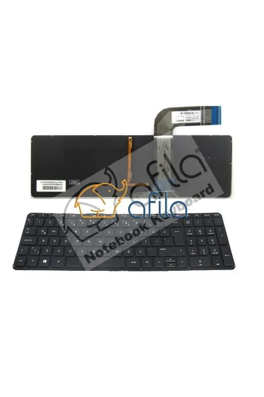 Afila NK-KR30531.X12 Hp 15-P032Cy 15-P033Ca 15-P031Cy Notebook Klavye -Siyah - Işıklı