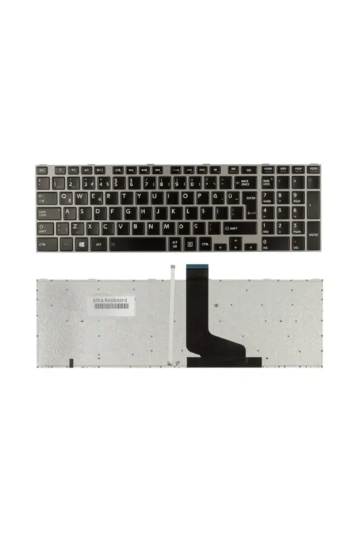 Afila NK-KR30555..Klv3 Toshiba Satellite P850 P850D P855 P855D P855-33N Klavye Siyah Tr / Işıklı