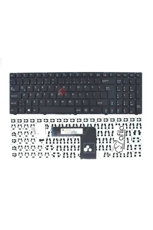 Afila NK-KR30579V2.X28 Casper V150062Dk1, V150062Dk1Tr Notebook Klavye (Siyah Tr) Ver.2