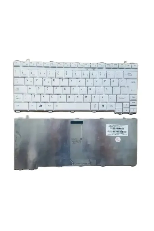 Afila NK-KR30616B..-x.239 Toshiba Satellite U505-S2012 U505-S2020 Notebook Klavyesi - Beyaz Tr