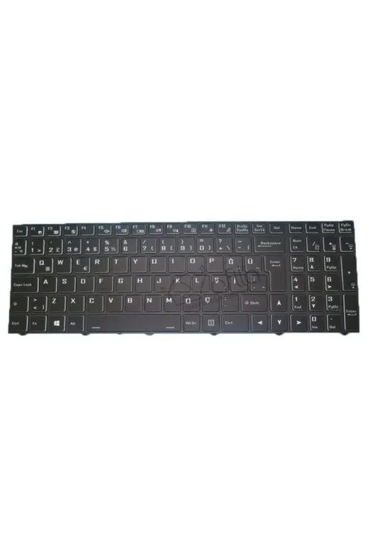 Afila NK-KR30751RGB..Klv45 Monster Abra A7 V13.1.2, A7 V13.1.3 Notebook Klavyesi, Siyah Tr / Işıklı (Rgb)