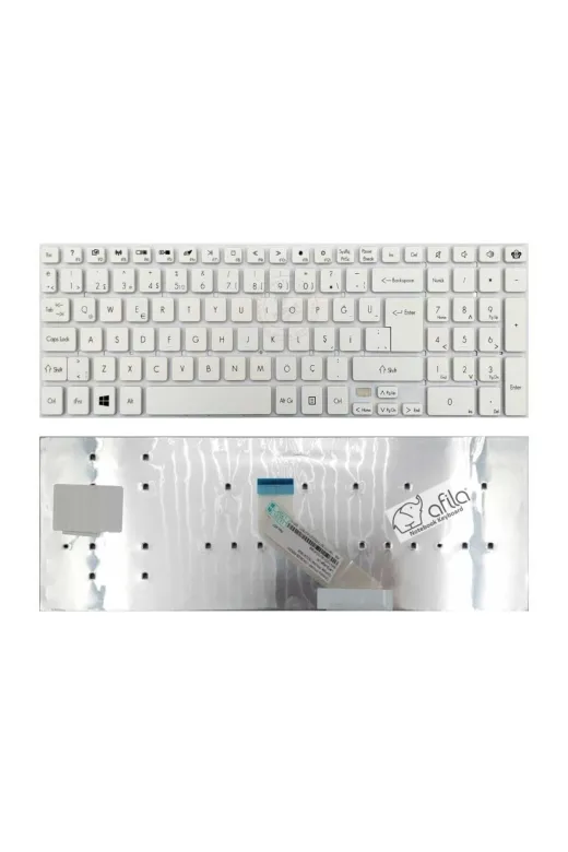 Afila NK-KR30794B..Klv5 Packard Bell Ls11 Ls11-Hr Ls11Sb Notebook Klavyesi (Beyaz Tr)