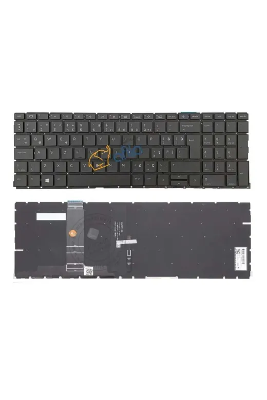 Afila NK-KR30849L..-x.1Z737 Hp Probook 450 G9 (6F1F3Ea) Notebook Klavyesi (Siyah Tr) - Işıklı