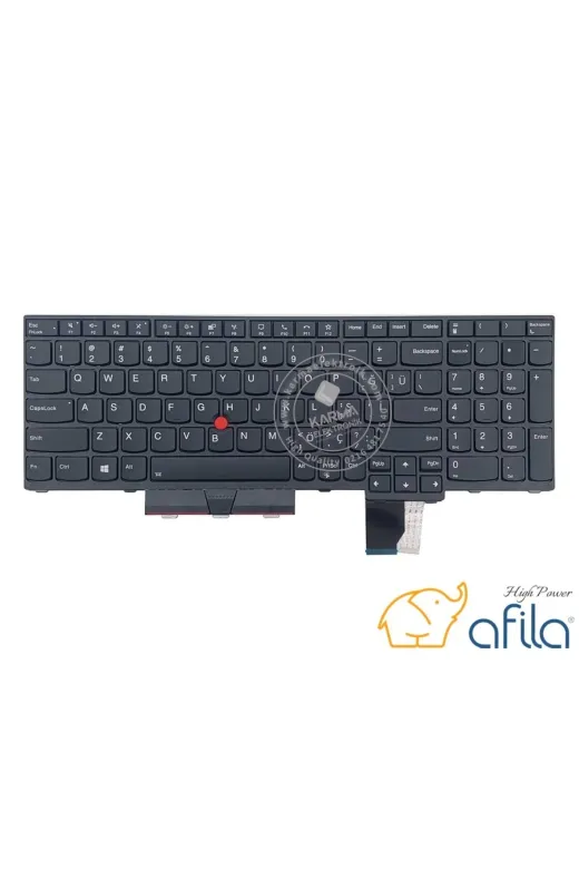 Afila NK-KR30850L Lenovo Thinkpad P15 Gen1 Notebook Klavyesi - Siyah - Tr - Backlit