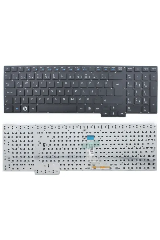 Afila NK-KR30859.X8 Fujitsu Cp569151-01,cp611934,cp612621-01 Klavyesi (Siyah Tr) / Çerçevesiz