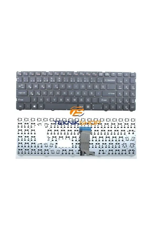 Afila NK-KR50612S..Klv2 Casper Nirvana C600.7100-4L00T-S-F Notebook Klavyesi (Siyah Tr)