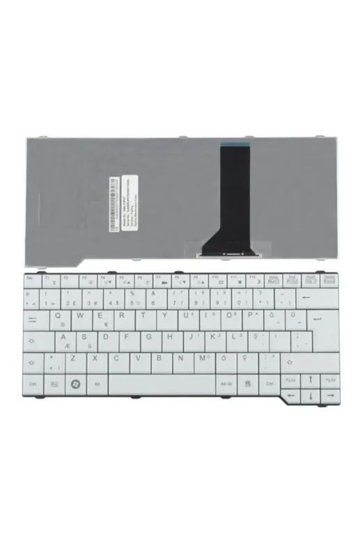 Afila NK-KR50635B.X11 Nsk-F3P0T, Aeef7E00110 Notebook Klavye - Tuş Takımı (Beyaz Tr)