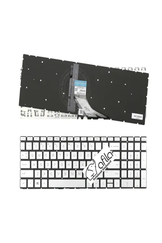 Afila NK-KR50651LGV2..-x.11zZ348 Hp 255 G8 (2M9P2Ea12) Notebook Klavyesi (Gri Tr) Işıklı