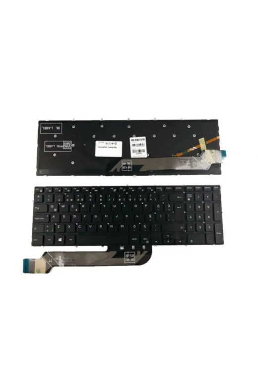 Afila NK-KR50653L..Klv22 Dell P89F (3500)  Uyumlu Notebook Klavye - Tuş Takımı Tr Backlit (Işıklı)