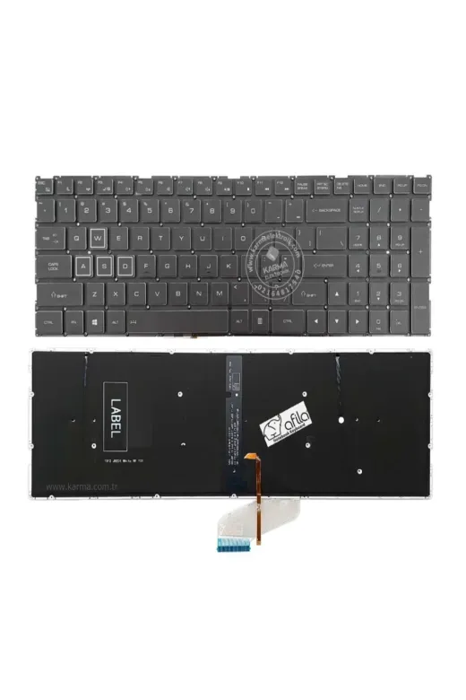 Afila NK-KR50669KE..Klv79 Casper Excalibur G770.9750-Beh0X Klavye Tuş Takımı Tr / Rgb
