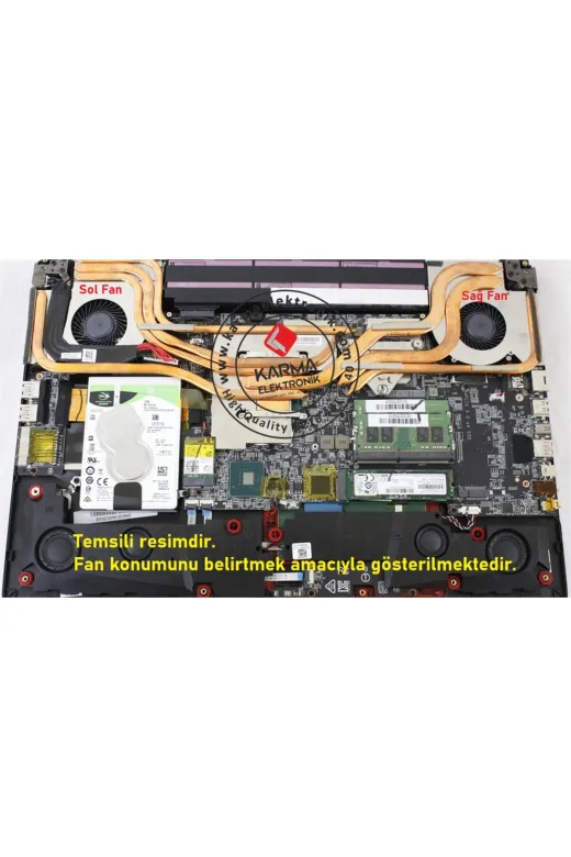 Afila TYCFIHHY9N170851661328290 Msi Gl73 9Sd-252Xtr Notebook Cpu, İşlemci Fanı (Msi) R