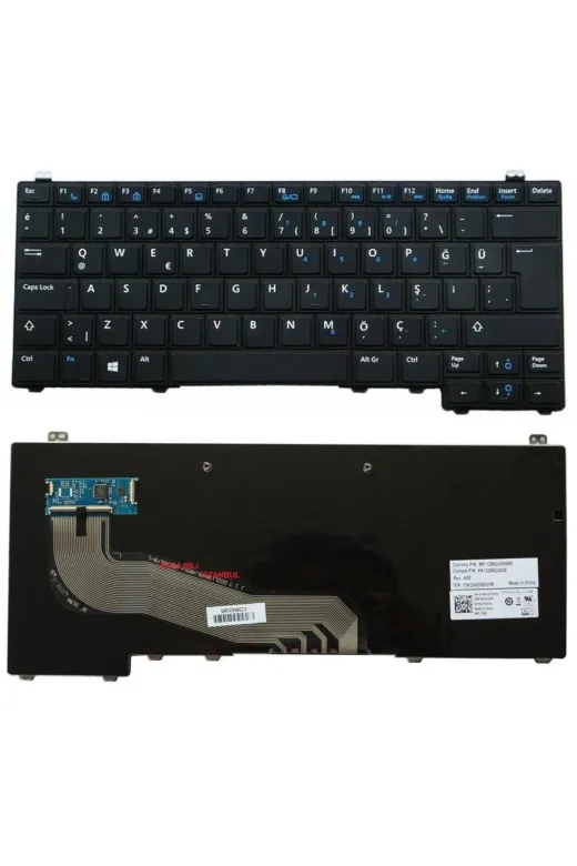 Afila TYCFKKXJ2N170420799295978 Dell Latitude E5440, E5450 Pk130Wq4A28, Sn7223 Notebook Klavyesi Tr 0M7Mry, Pk130Wq4A19 Uyumlu