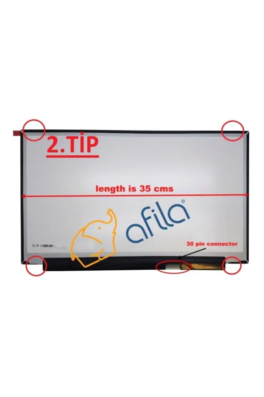 Afila TYCKTQFA9N169842068713594 Nv156Fhm-N35,lp156Wf9(Sp)(C1) Lcd Ekran Panel (15.6 Fhd Ips) V2