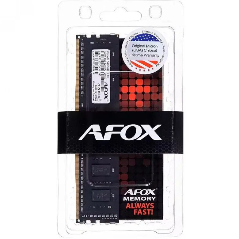 Afox 8GB DDR4 2666MHz DIMM Masaüstü Bellek