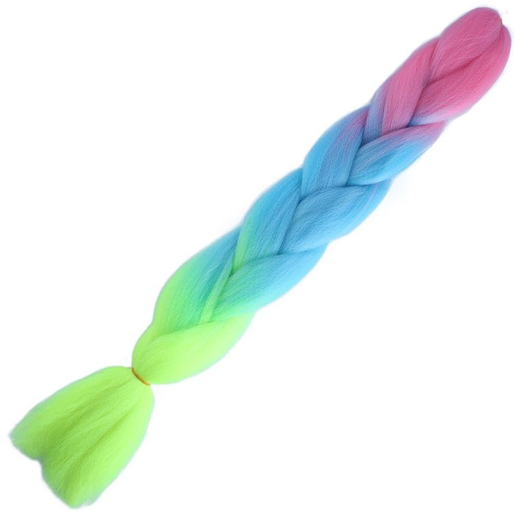 Afrika Örgülük Ombreli Sen 100 Gr. / Pembe / Açık Mi / Neon Sarı