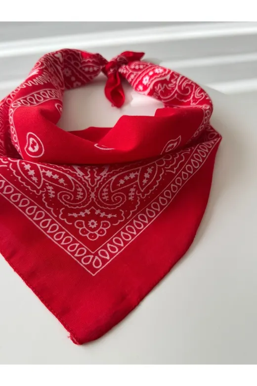AGAPI 20929383839494948484 Pamuklu Kaymaz Terletmez Bandana Fular