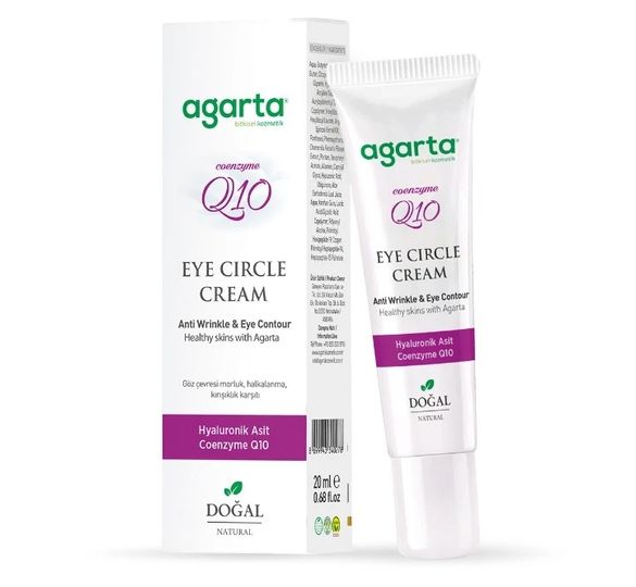 Agarta Doğal Göz Altı Kırışıklık ve Koyu Halka Yaşlandırma Karşıtı Antiaging Bakım Kremi 20 ML