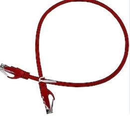 Ager AC-602-010 U/UTP 1 Metre Kırmızı Cat 6 Kablo