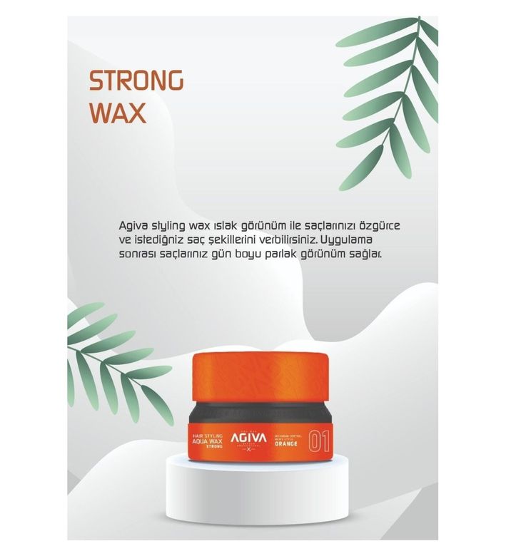Agiva ıhn8ahdcuswn Wax 155 Ml Strong Turuncu 01