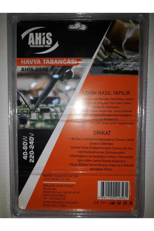 Ahis ahis 2448 Havya Tabancası 40-80W