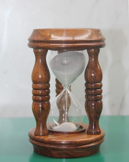 Ahşap Kum Saati Model 7