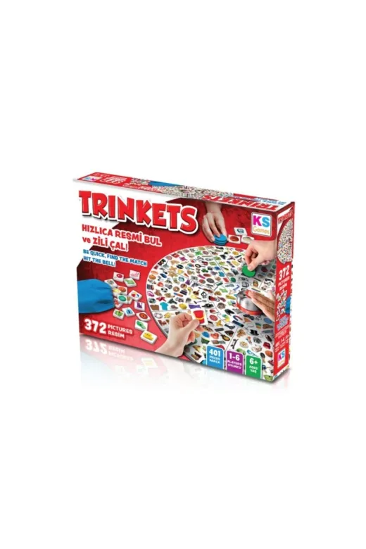 Ahşap Sanat Market T001 Trınkets Hızlıca Resmi Bul Ve Zili Çalkutu Oyuncak (Yerli Üretim)