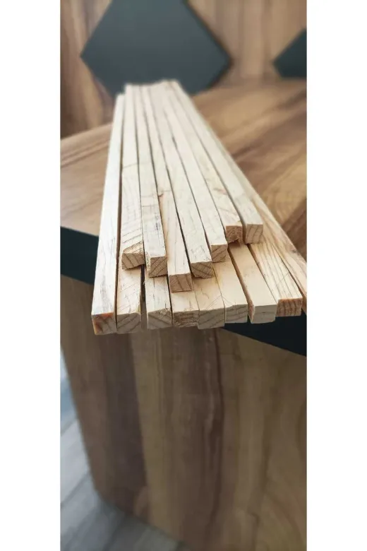 Ahşap TYC00488231567 Silinmiş Çam Çıta 10 Adet ( 1 Cm X 1 Cm X 100 Cm )