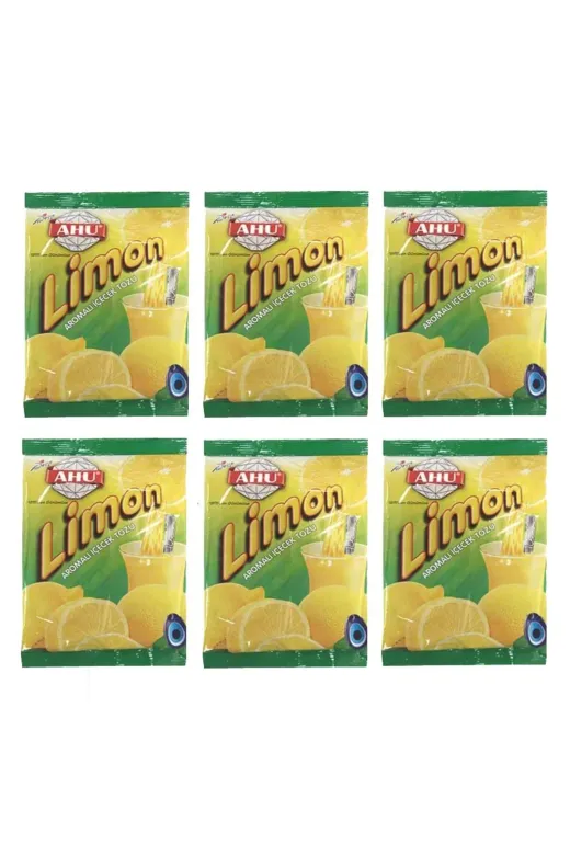 AHU AHU-GD-00001034 Limon Aromalı İçecek Tozu 250 Gr. X 6 Adet