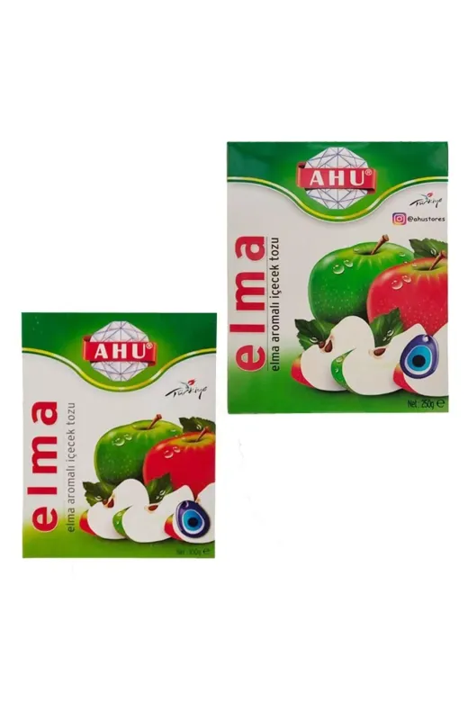 AHU AHU-GD-00001061-01 Elma Hazır Kutu Toz İçecek 250 Gr.+ 100 Gr. İkili Paket
