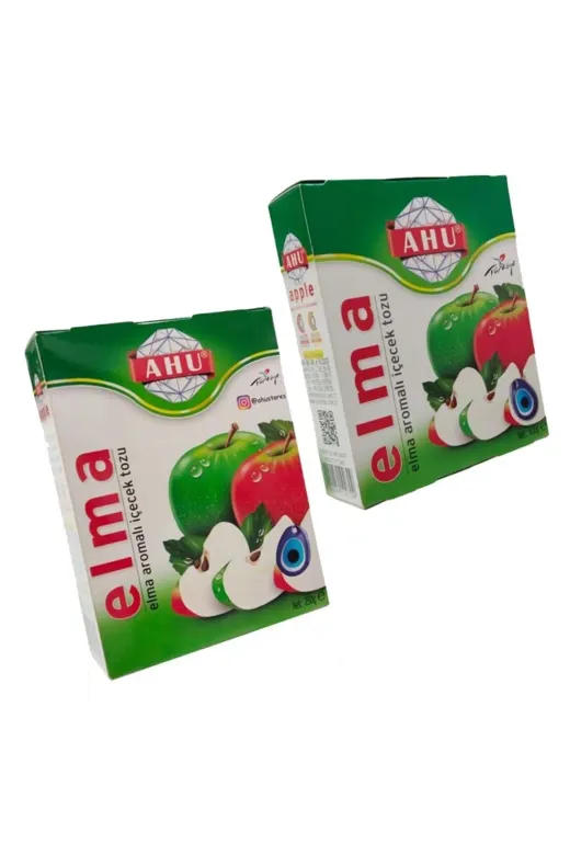 AHU AHU-GD-00001063-01 Elma Hazır Kutu Toz İçecek 500 Gr.+ 250 Gr. İkili Paket