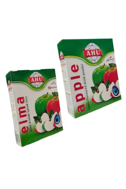 AHU AHU-GD-00001063-01 Elma Hazır Kutu Toz İçecek 500 Gr.+ 250 Gr. İkili Paket