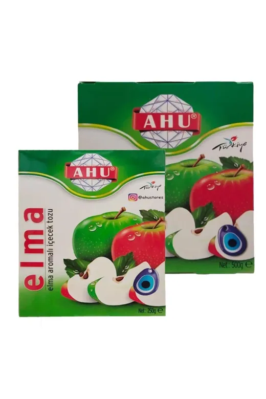 AHU AHU-GD-00001063-01 Elma Hazır Kutu Toz İçecek 500 Gr.+ 250 Gr. İkili Paket