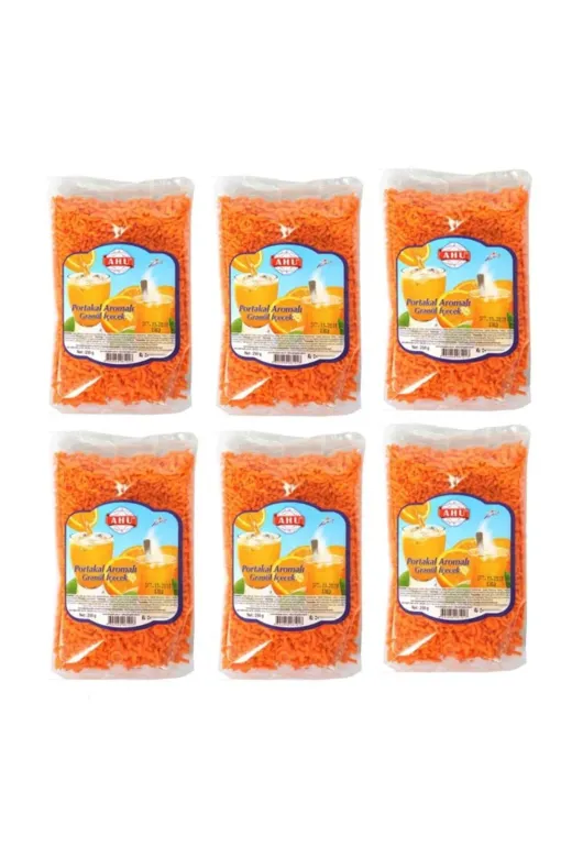 AHU AHU-GD-00001077 Portakal Granül İçecek - 250 Gr X 6 Adet
